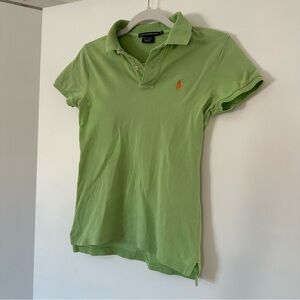 Polo Ralph Lauren Sport Vintage Green Shirt Size Small